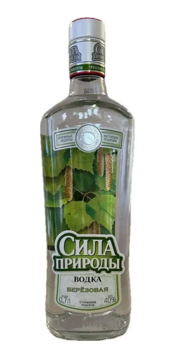 Водка Sila Prirodi Berjozovaja 40%, 0,5 л