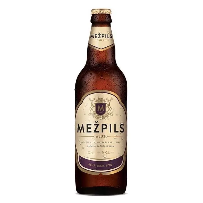 Alus Mezpils gaisais, stiklā, 5,3%, 0.5I(DEP)