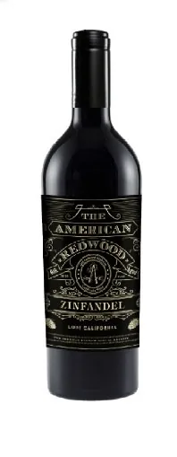 Красное вино The American Redwood Zinfandel, полусухое, 14,5%, 0,75 л