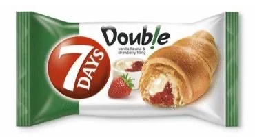 KRUASĀNS 7DAYS AR ZEMEŅU UN VANIĻAS PILDĪJUMU 60G