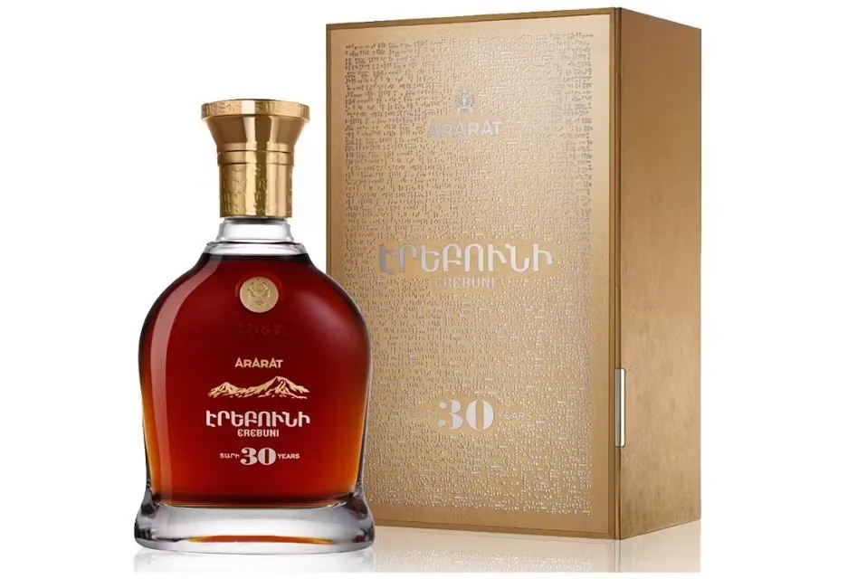 Бренди Ararat Erebuni, 30 лет, 40%, в коробке, 0,7 л