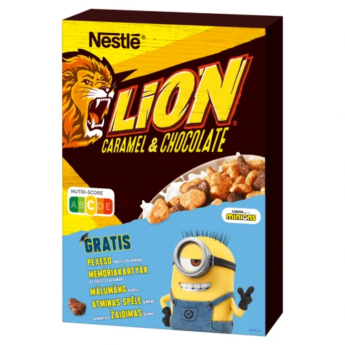 SAUSĀS BROKASTIS NESTLE LION 400G