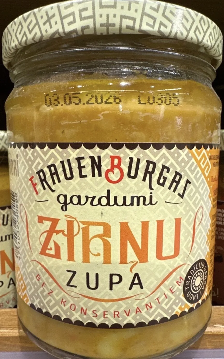 ZIRŅU ZUPA FRAUENBURGAS 500G