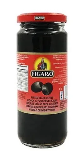 OLĪVAS FIGARO MELNĀS BEZ KAULIŅIEM 340G/160G