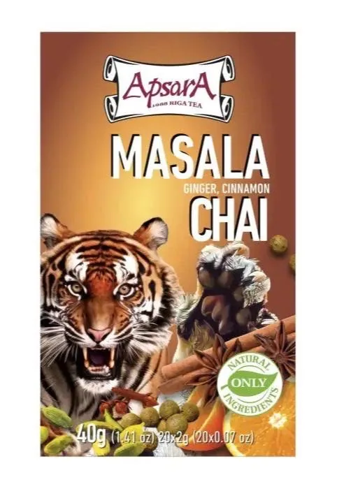 MELNĀ TĒJA APSARA MASALA CHAI 40 G
