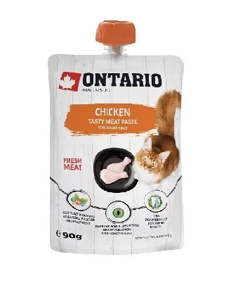 GARDUMS KAĶIEM ONTARIO FRESH MEAT PASTE, AR VISTU, 90G