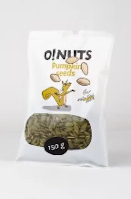 ĶIRBJU SĒKLAS O!NUTS, LOBĪTAS, 150G