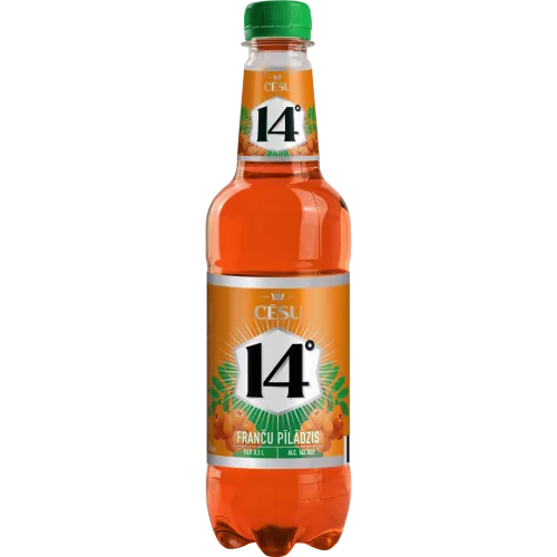 Коктейль Cēsu 14%, со вкусом французского персика, 0,5 л ПЭТ