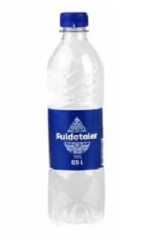 GALDA ŪDENS FULDATALER NEGĀZĒTS, PET, 0.5L (DEP)