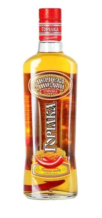 Водка Gorilka Медовая с перцем 40%, 0,5 л