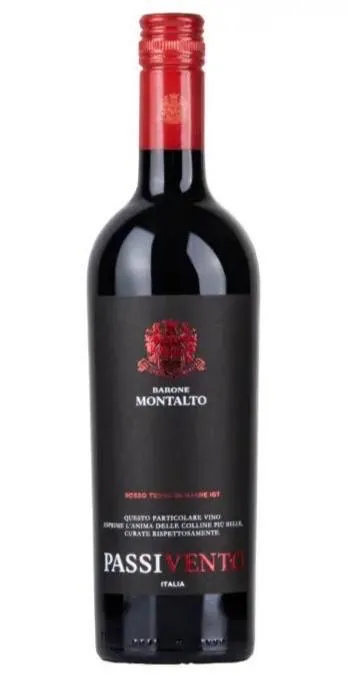 Sarkanvīns montalto nero D'avola appassimento 15% 0,75 l