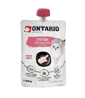 GARDUMS KAĶĒNIEM ONTARIO FRESH MEAT PASTE, AR VISTU, 90G