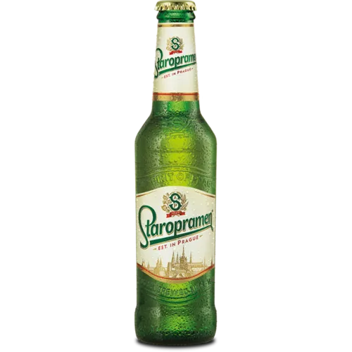 Alus Staropramen Premium 5% 0,5 l stikls