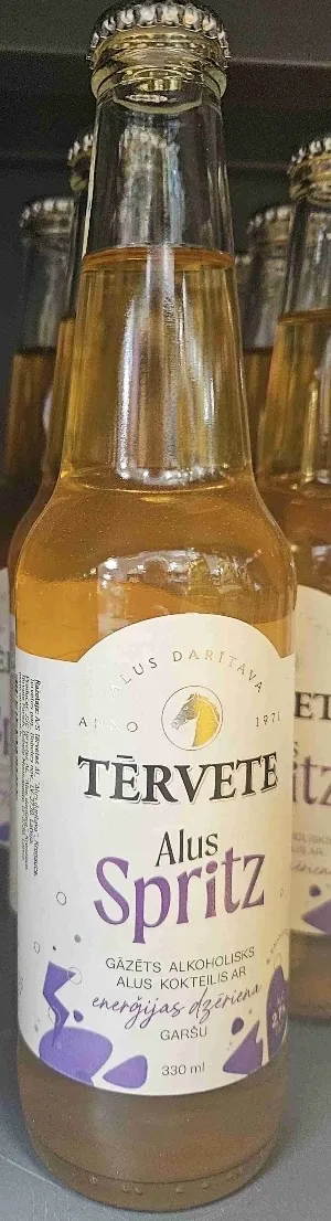 Alus kokt.Tērvete spritz ar en.dzēr.gar. 2,7% 0,33 l