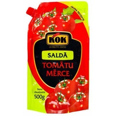 SALDĀ TOMĀTU MĒRCE STĀVPAKĀ 500G, KOK