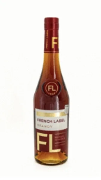 Brendijs french label 36% 0,5 l