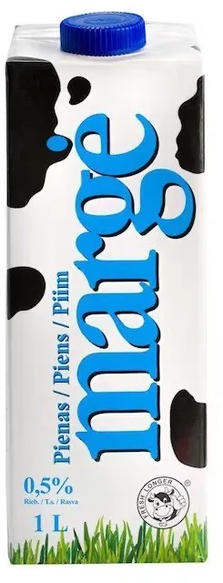 PIENS MARGE 0,5%, 1L