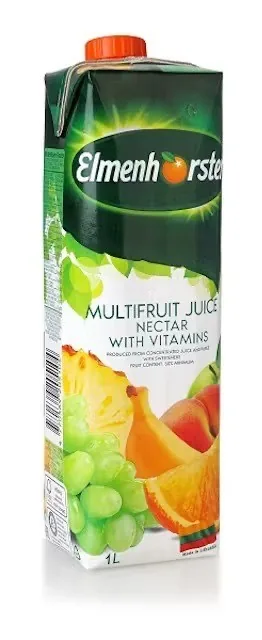 NEKTĀRS ELMENHORSTER MULTIVITAMĪNU, AR SALDINĀTĀJIEM 50% 1L