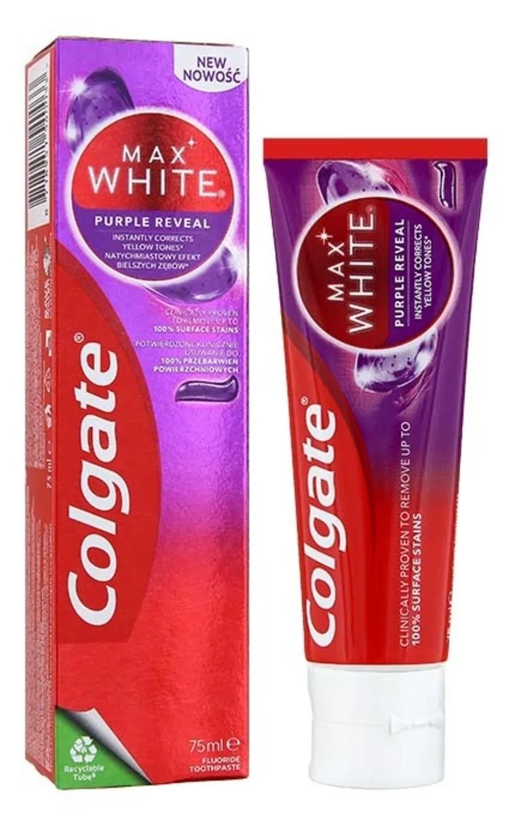 ZOBU PASTA COLGATE PURPLE REVEAL 75ML
