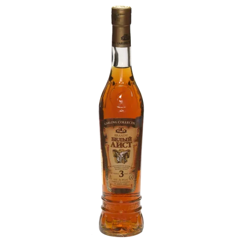 Brendijs belij aist 3 zvaigznes vinmoldova 40% 0,5 l