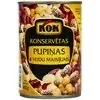 KONSERVĒTAS PUPIŅAS 4 VEIDU MAISĪJUMS 400G (240G), KOK
