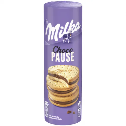CEPUMI MILKA PAUSE AR ŠOKOLĀDES GARŠU 260G