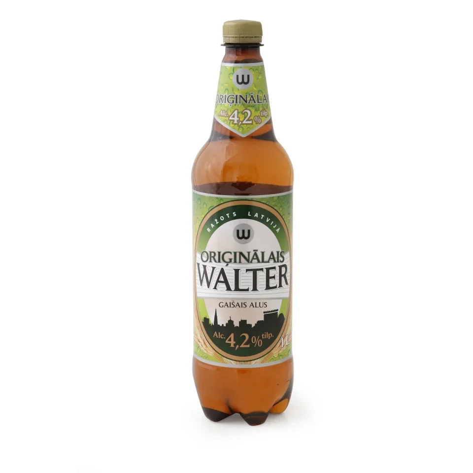Gaišais alus Walter oriģinālais 4,2% 1 l
