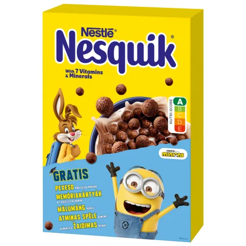 SAUSĀS BROKASTIS NESTLE NESQUIK 375G