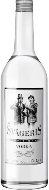 Водка Švāģeris Vodka 40%, 0,5 л
