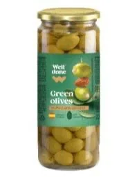ZAĻĀS OLĪVAS AR MANDELĒM WELL DONE 220G