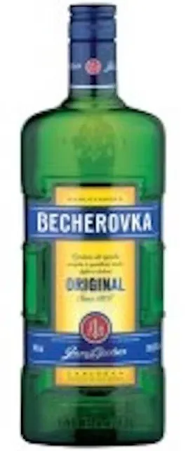 Liķieru uzlējums becherovka 38%, 0,7 l