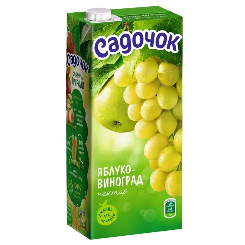 NEKTĀRS SADOCHOK ĀBOLU VĪNOGU 950ML TETRA