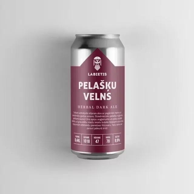 Пиво Labietis Pelasku Velns 9,9%, 440 мл