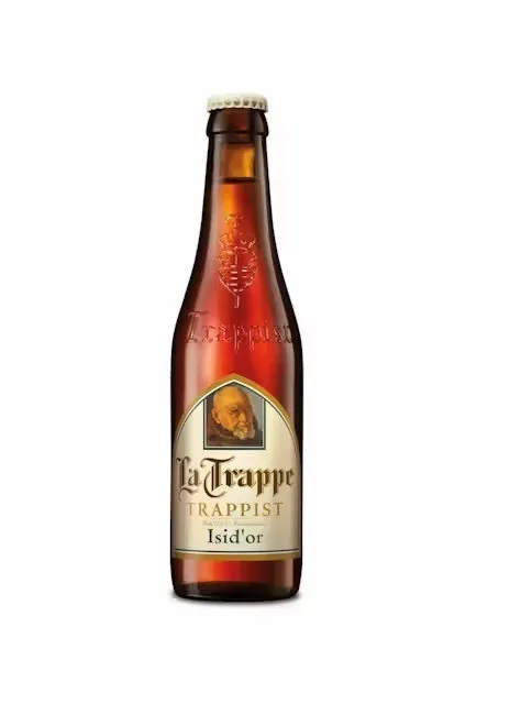 Alus la trappe isid'or, 7,5%, stiklā, 0,33 l (DEP)