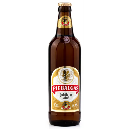 Пиво Piebalgas Jubilejas 5,2%, 0,5 л бутылка