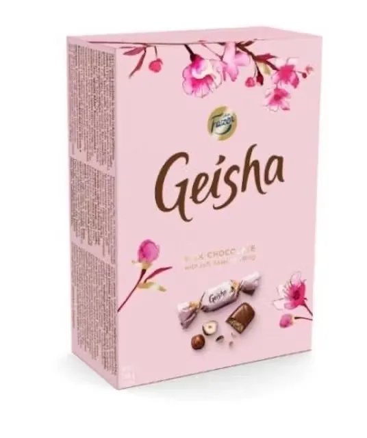 PIENA ŠOKOLĀDES KONFEKTES GEISHA FAZER,150G