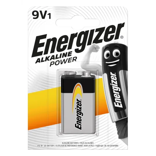 BATERIJAS ENERGIZER BASE 9V B1 ALKALINE