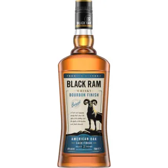 Viskijs Black Ram Bourbon Cask Finish 40% 0,7 l