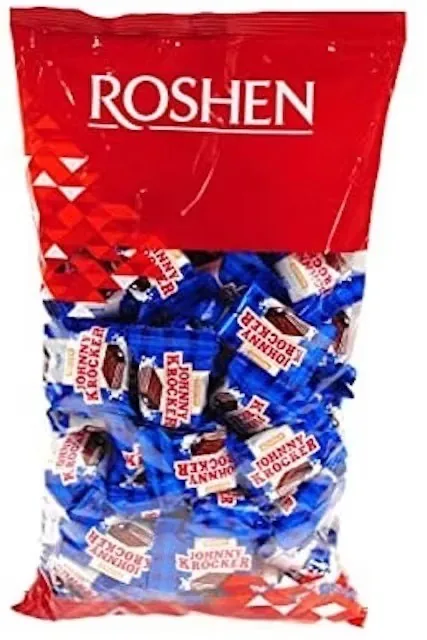 ŠOKOLĀDES KONFEKTES ROSHEN “JOHNNYKROCKER MILK”, 1KG