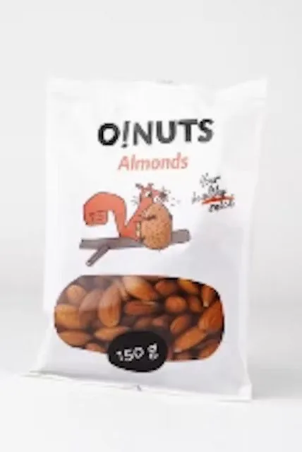MANDELES O!NUTS, 150G