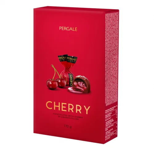 KONFEKŠU KĀRBA PERGALE CHERRY 170G