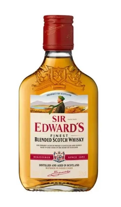 Viskijs Sir Edwards 40% 0,2 l
