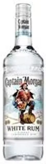 Ром Captain Morgan White, 37,5%, 1 л
