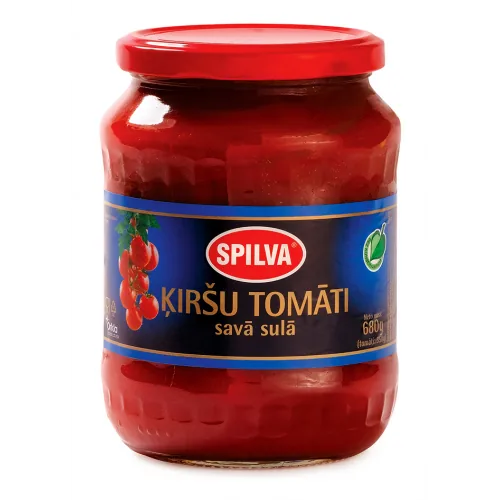 ĶIRŠU TOMĀTI SPILVA SAVĀ SULĀ 680G