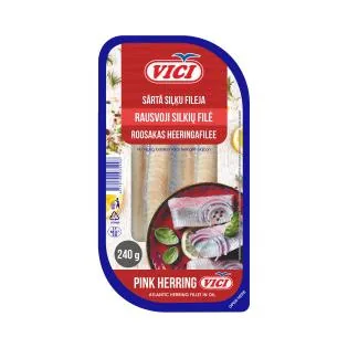 SIĻĶU FILEJA VIČI SĀRTĀ A/K 240G