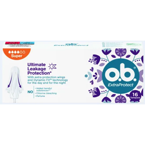 TAMPONI O.B. EXTRA PROTECT SUPER 16GAB.