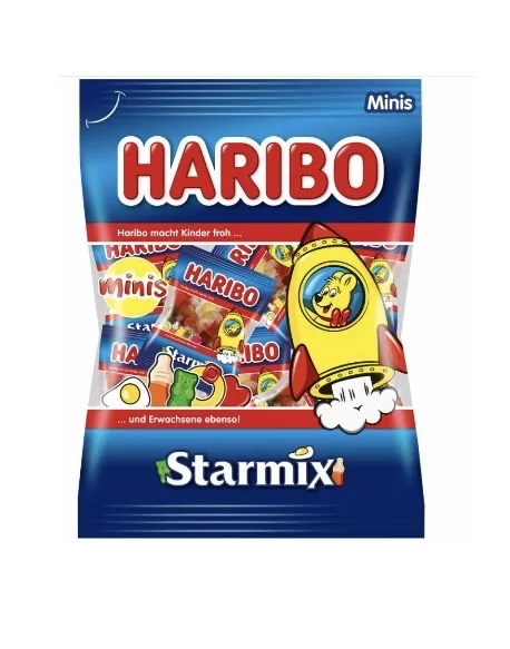 ŽELEJKONFEKTES HARIBO STARMIX, MINI, 250G