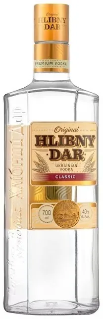 Водка Hlibnij Dar Classic 40%, 1 л