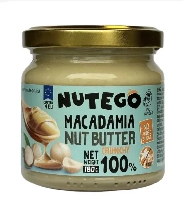 MAKADĀMIJAS KRĒMS NUTEGO AR GABALIŅIEM, 100%, 180G