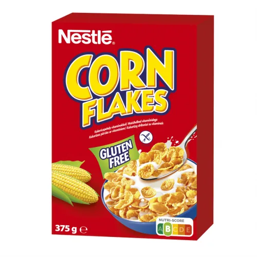 SAUSĀS BROKASTIS NESTLE CORN FLAKES BEZGLUTĒNA 375G